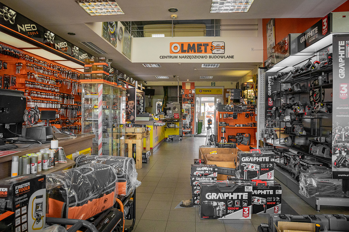 Sklep Olmet w Ostrowie Wielkopolskim