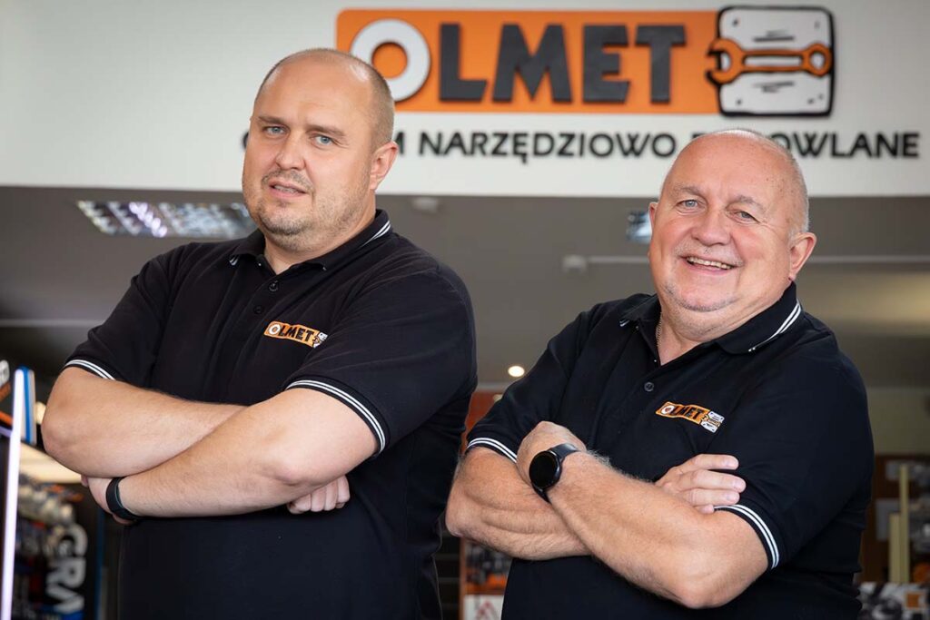 Właściciele sklepu Olmet