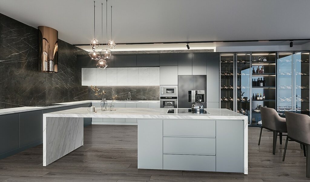 Blaty kuchenne w nowoczesnych aranżacjach