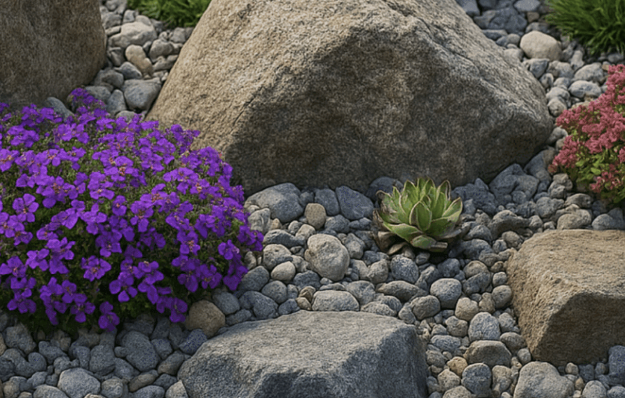 Skalniaki i kompozycje dekoracyjne