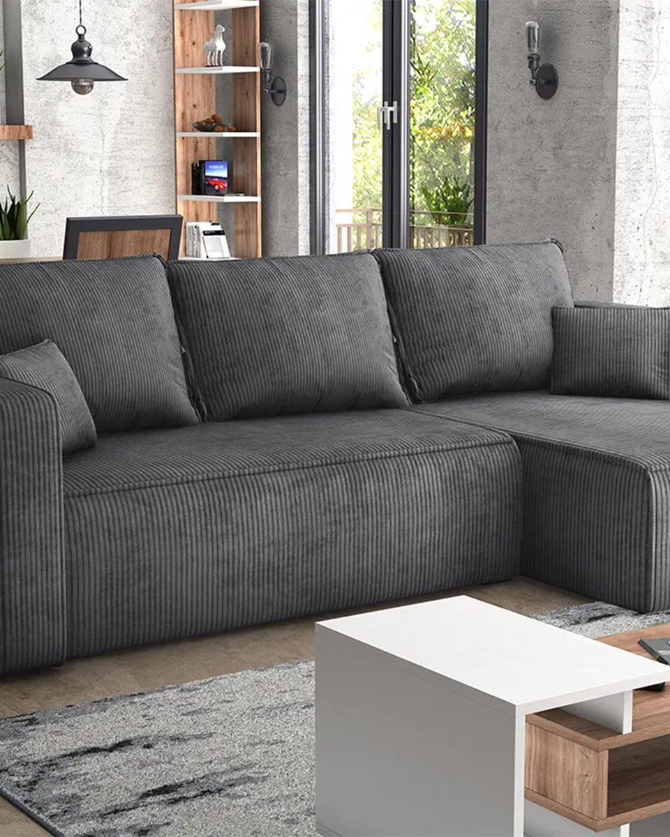 Jak dobrać narożnik do małego salonu? Przewodnik dla mieszkań w blokach