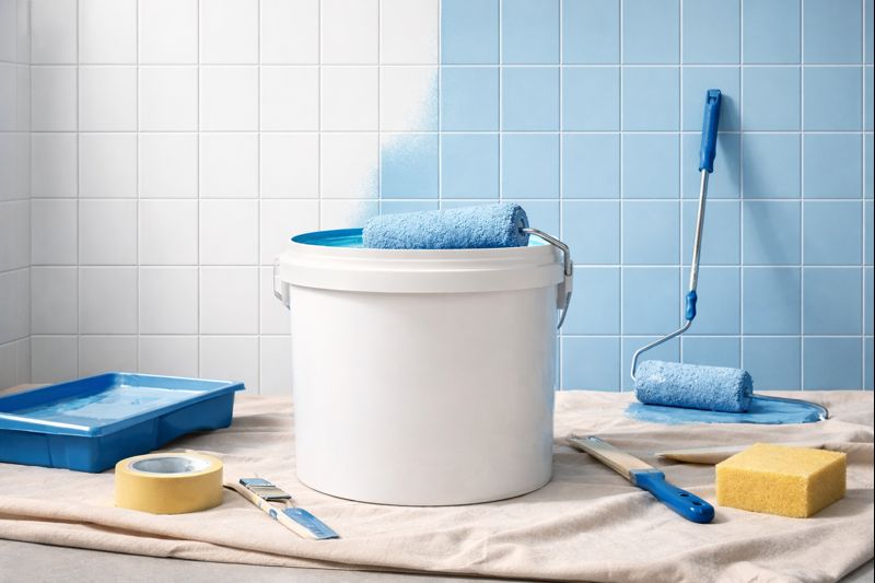 Farba do kafelek: kiedy i jak ją stosować?