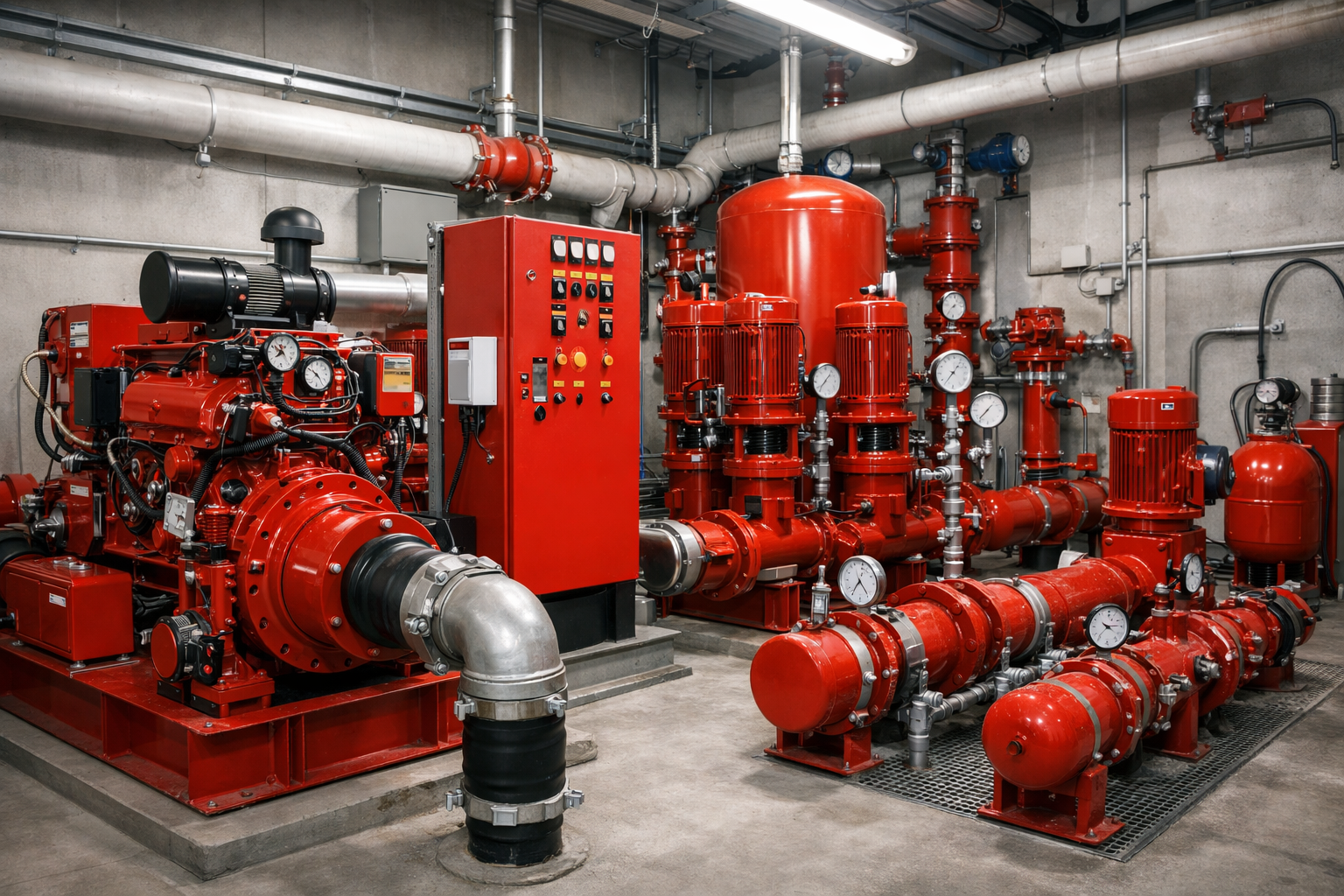 Pompownia przeciwpożarowa – co to jest, jak działa i kiedy jest wymagana?