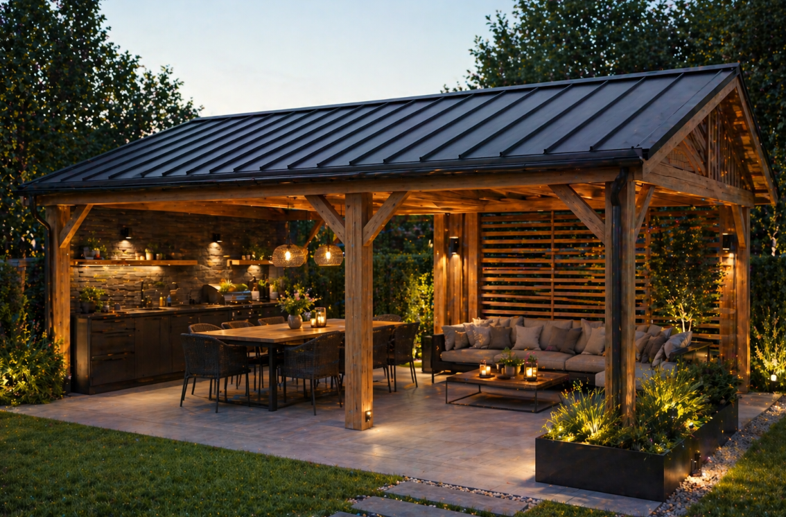 Tanie pokrycie dachu altany – przegląd i omówienie wszystkich opcji